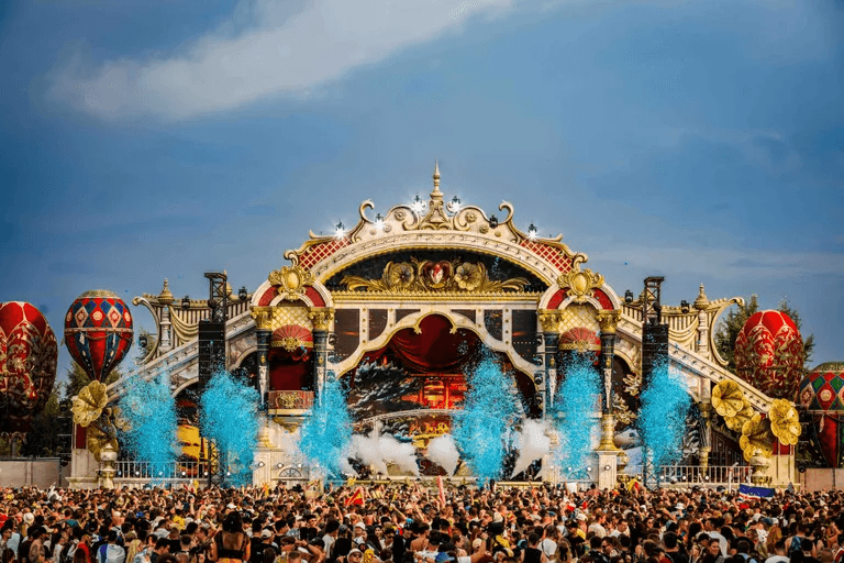 Taxi naar Tomorrowland